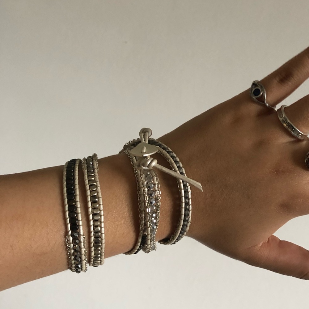 adjustable wrap around headband/bracelet/belt